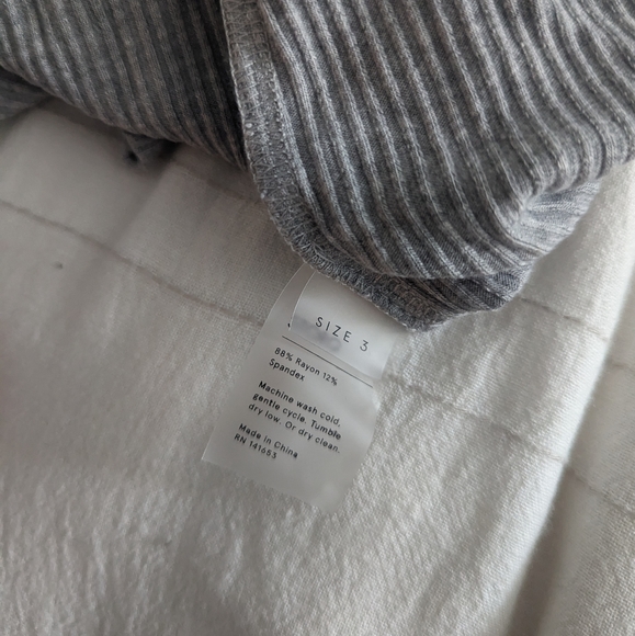 Storq Maternity Gray Jumpsuit (Medium) - Picture 4 of 4